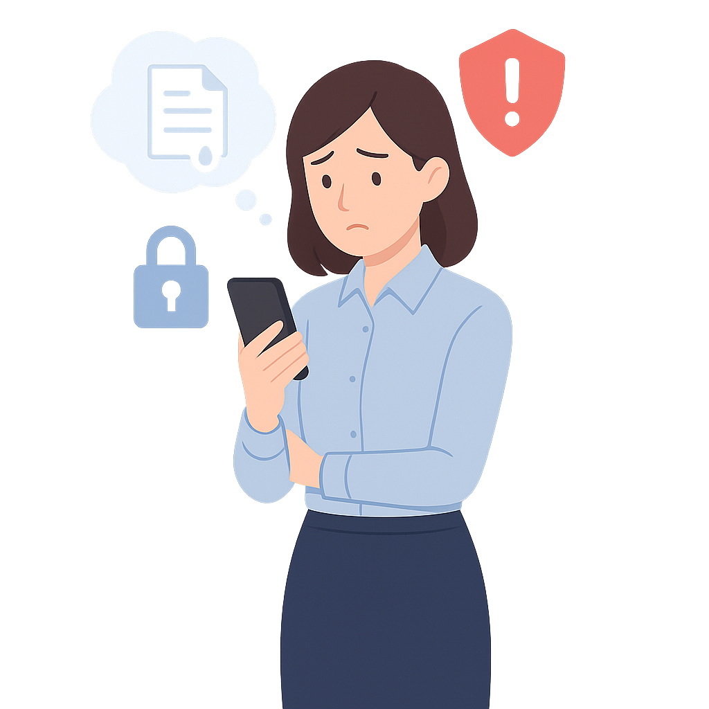 セキュリティ懸念のイメージ